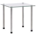 Tables gigognes 3 pcs Transparent Verre trempé – Image 5