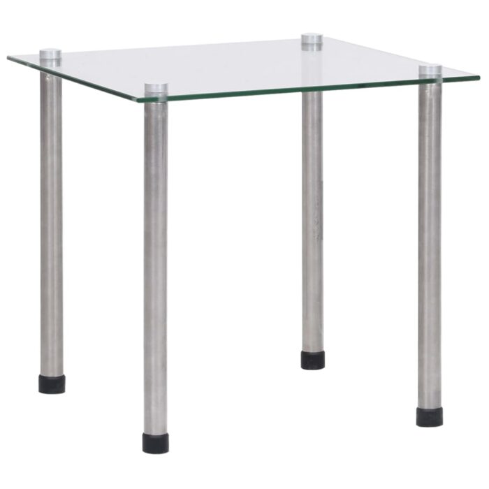 Tables gigognes 3 pcs Transparent Verre trempé – Image 5