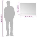 Miroir mural 80x60 cm Verre – Image 5