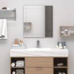 Miroir mural 100x60 cm Verre