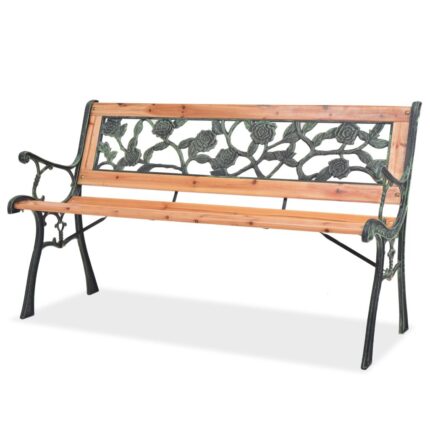 Banc de jardin 122 cm Bois