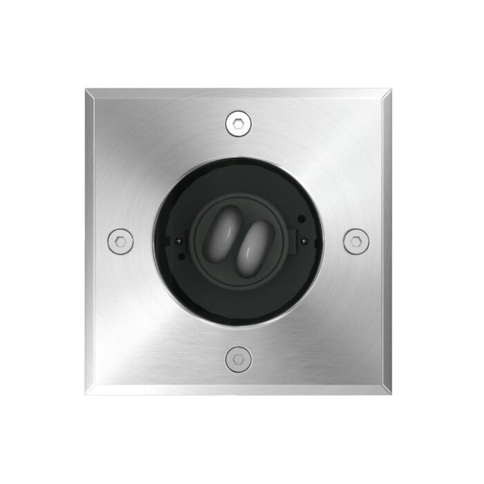 Lampes encastrées au sol d'extérieur 3 pcs Carré – Image 6