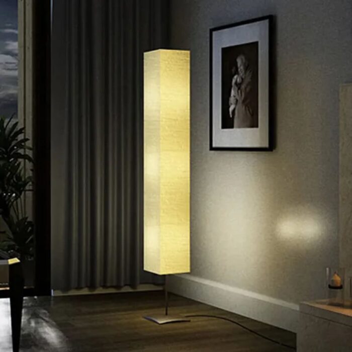 VXL8718475806486_m_en_hd_1.jpg Lampadaire avec support en acier 170 cm Beige – Image 1