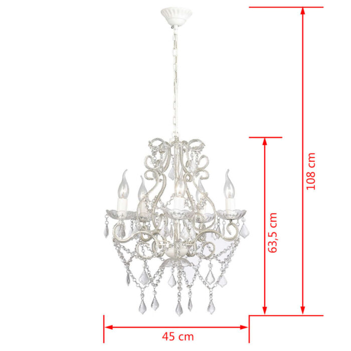 Chandelier avec 2800 cristaux E14 – Image 5