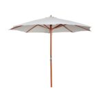 Parasol 300x258 cm Blanc sable