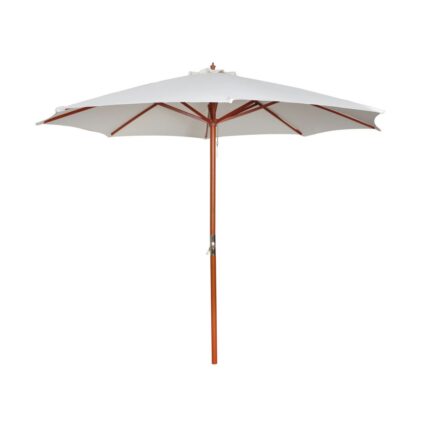 Parasol 300x258 cm Blanc sable