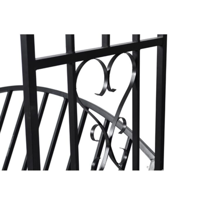 Voûte à roses de jardin avec banc – Image 4