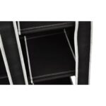 Garde-robe en tissu 2 pcs Noir – Image 5