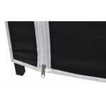 Garde-robe en tissu 2 pcs Noir – Image 6