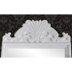 Coiffeuse avec miroir pivotant rectangulaire MDF – Image 2