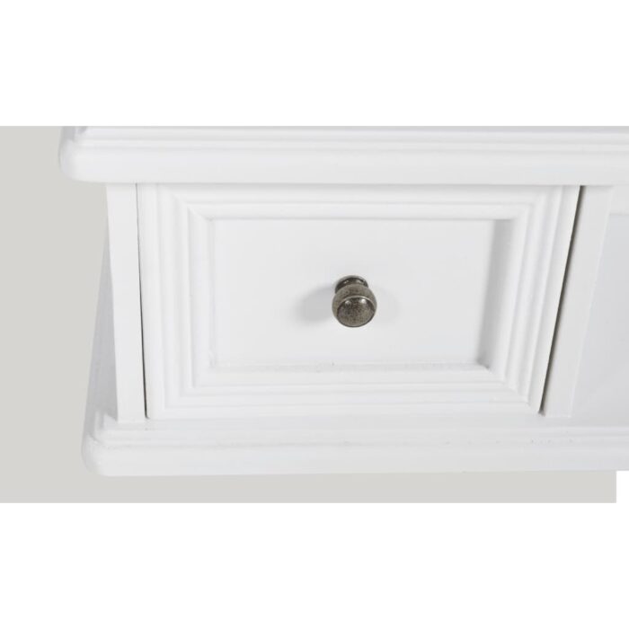 Coiffeuse avec miroir pivotant rectangulaire MDF – Image 3