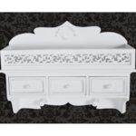 Étagère murale avec 3 tiroirs 2 crochets – Image 4