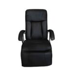 Fauteuil de massage Noir Similicuir – Image 2