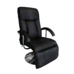 Fauteuil de massage Noir Similicuir – Image 3