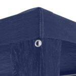 Tonnelle de jardin Tente de réception Chapiteau Bleu 3x3m – Image 4