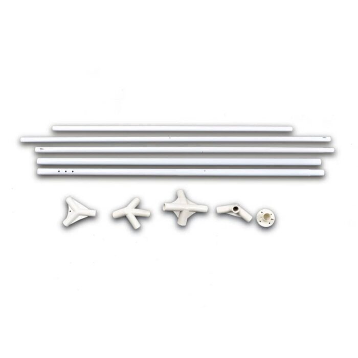 Tente de réception 3x9 m Blanc – Image 3