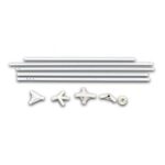 Tente de réception 3 x 9 m Bleu – Image 3