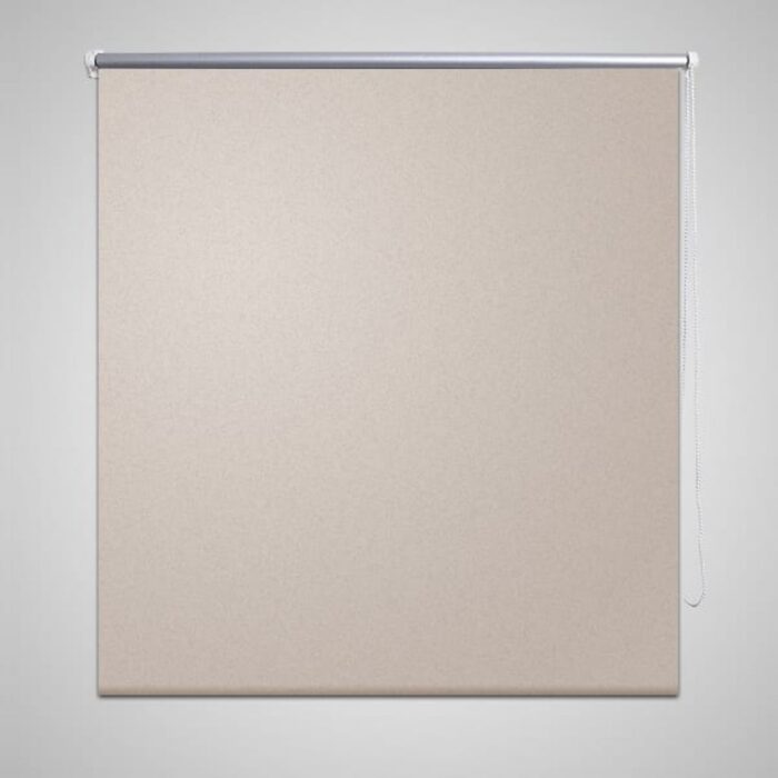 Store enrouleur occultant 120 x 175 cm beige – Image 1