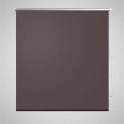 Store enrouleur occultant 120 x 175 cm marron