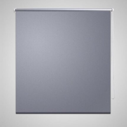 Store enrouleur occultant 120 x 175 cm gris