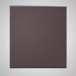 Store enrouleur occultant 120 x 230 cm marron