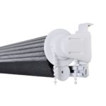 Store enrouleur tamisant 40 x 100 cm gris – Image 3