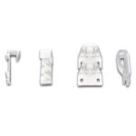 Store enrouleur tamisant 50 x 100 cm noir – Image 4