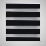 Store enrouleur tamisant 60 x 120 cm noir