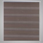 Store enrouleur tamisant 70 x 120 cm marron – Image 2