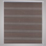Store enrouleur tamisant 80 x 150 cm marron – Image 2