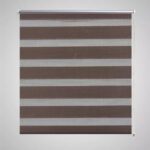 Store enrouleur tamisant 100 x 175 cm marron