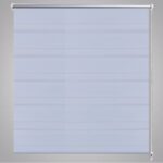 Store enrouleur tamisant 120 x 175 cm blanc – Image 2