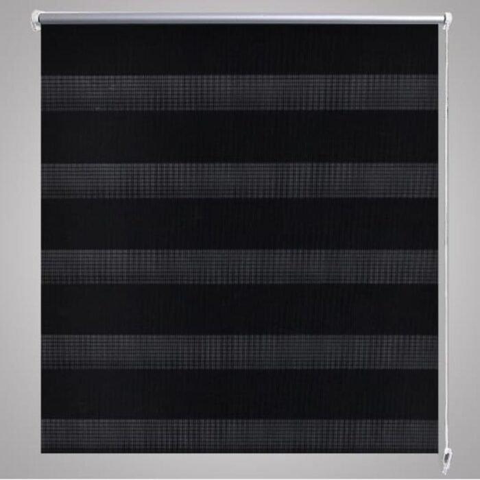 Store enrouleur tamisant 120 x 175 cm noir – Image 2