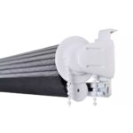 Store enrouleur tamisant 120 x 230 cm noir – Image 3