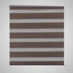 Store enrouleur tamisant 140 x 175 cm marron