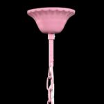 Lustre avec 5 ampoules Crystal rose – Image 7