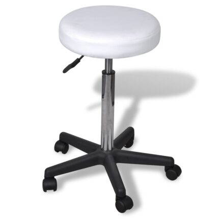Tabouret de bureau Blanc