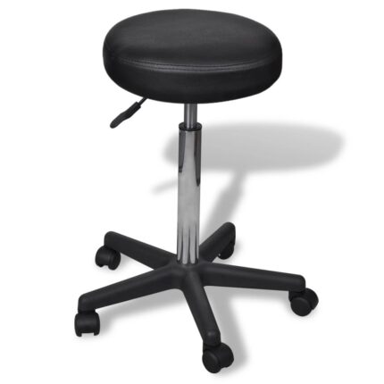 Tabouret de bureau Noir