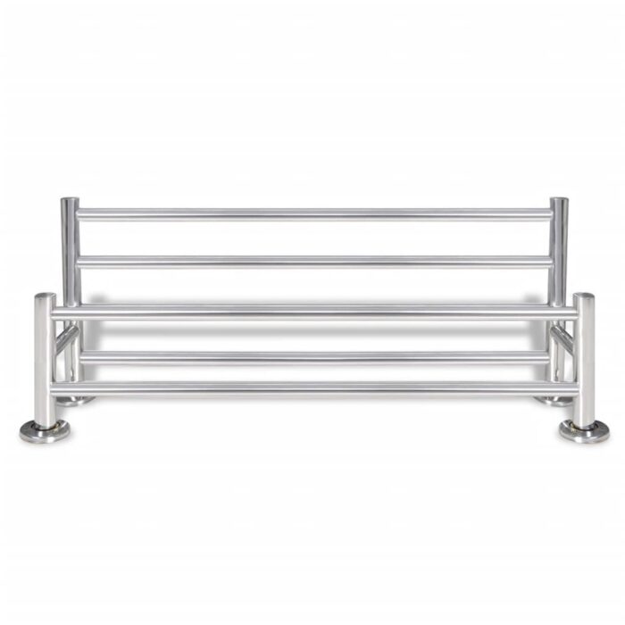 Porte serviettes double - Barre Fixe 6 tubes – Image 2