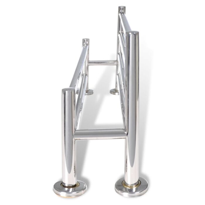 Porte serviettes double - Barre Fixe 6 tubes – Image 3