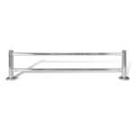 Porte serviettes double - Barre Fixe 2 tubes – Image 2