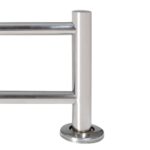Porte serviettes double - Barre Fixe 2 tubes – Image 3