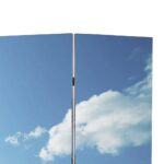 Cloison de séparation pliable 120 x 170 cm Plage – Image 3