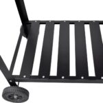 Support de barbecue au charbon de bois 2 roues – Image 2
