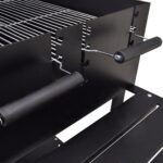 Support de barbecue au charbon de bois 2 roues – Image 3