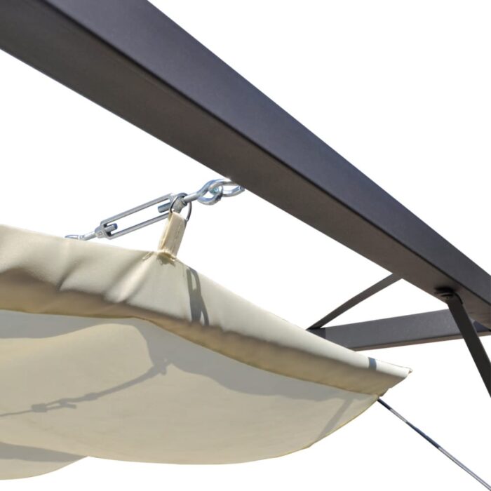 Chapiteau de jardin avec auvent rétractable – Image 5