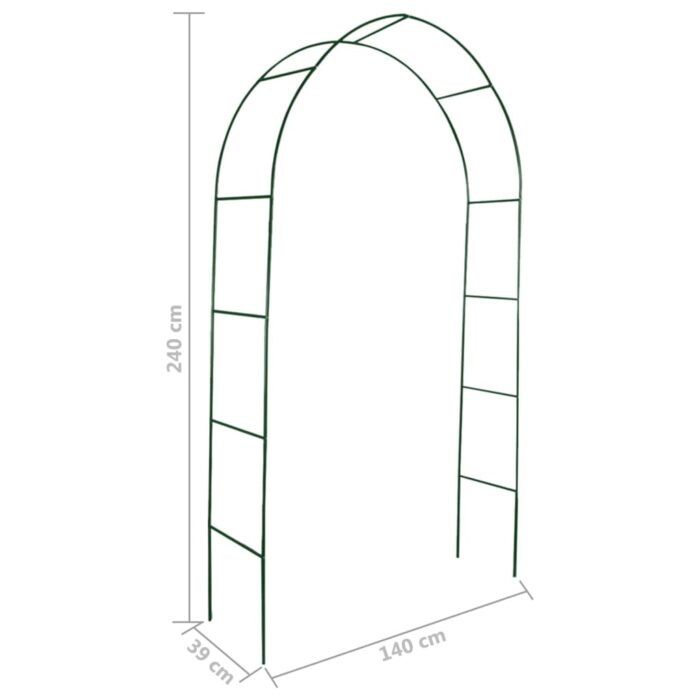 Arche de jardin 2 pcs pour plantes grimpantes – Image 3