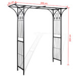 Arche de jardin 200x52x204 cm – Image 3