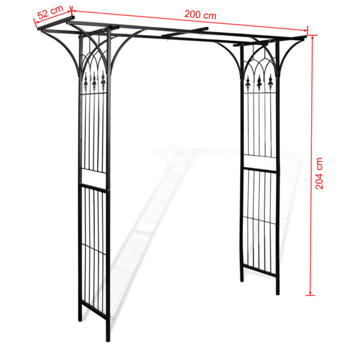 Arche de jardin 200x52x204 cm – Image 3
