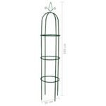 Arche de jardin en forme de tour 2 pcs – Image 4